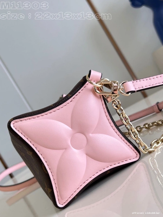Official oldcobbler VUITTON LOUIS Pouch-22.5*13*13CM Bloom 0820
